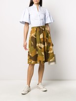 Thumbnail for your product : YMC Camouflage Print Skirt