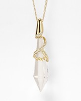 Thumbnail for your product : Rachel Zoe Faceted Pendant Necklace, 32