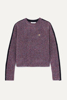 Thumbnail for your product : Bella Freud Teeny Bopper Metallic Knitted Sweater - Purple