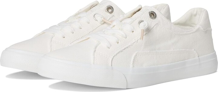 Blowfish Malibu Martina Too Lace-Up Shoes Women's Shoes White : 8 M Canvas