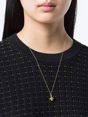 Ileana Makri Eye M By embellished necklace pendant