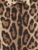 Thumbnail for your product : Dolce & Gabbana Children Leopard-Print Poplin Shirt