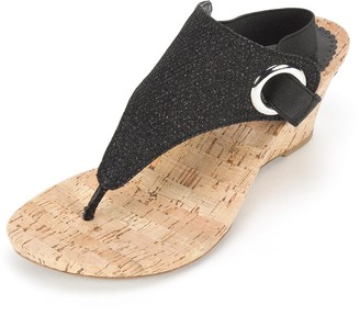 white mountain beach ball sandals