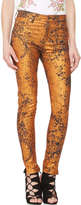 Thumbnail for your product : McQ Metallic High-Waist Skinny Jeans