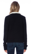 Thumbnail for your product : James Perse Fleece Bomber
