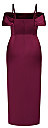 Thumbnail for your product : City Chic Forbidden Love Maxi Dress - garnet
