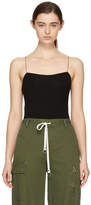 T by Alexander Wang Black Strappy Cami Tank Top