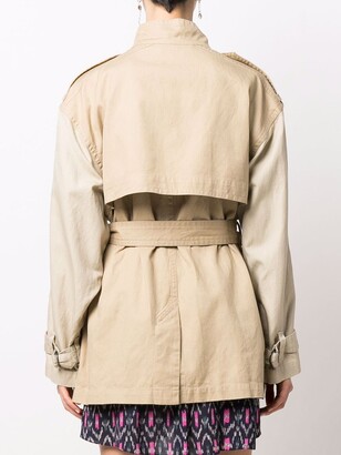 Etoile Isabel Marant Kelly short trench coat