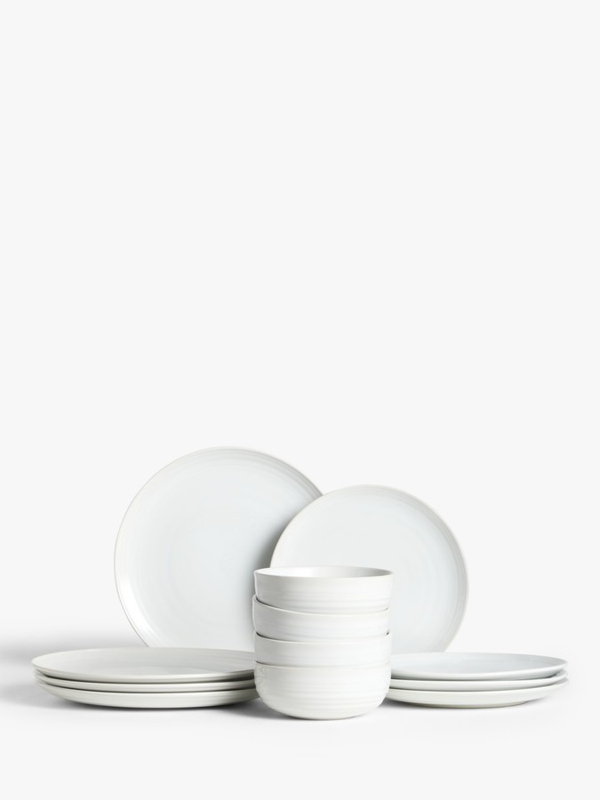 stoneware john lewis 12 piece dinner set