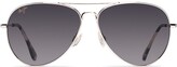Thumbnail for your product : Maui Jim Mavericks 61mm Polarized Oversize Aviator Sunglasses