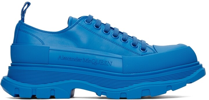 blue alexander mcqueen shoes