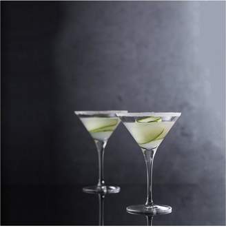Ravenhead Diamond Crystal Martini Glasses - Set of 2