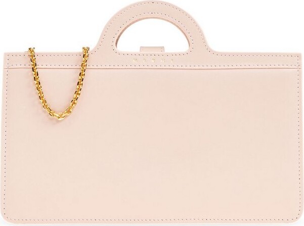 Marni Logo Printed Chain-Linked Long Wallet