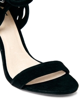 Thumbnail for your product : Faith Black Lazer Cut High Heeled Sandals