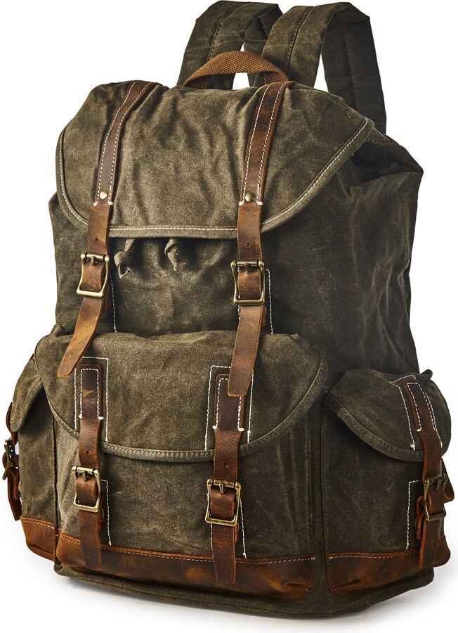 BRASS TACKS Leathercraft Heavy Duty Waxed Canvas Vintage Waterproof