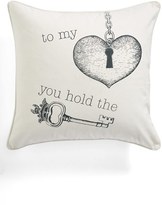 Thumbnail for your product : Levtex 'Key to My Heart' Pillow