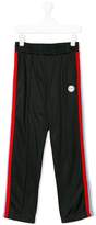 Thumbnail for your product : MSGM Kids stripe detail trousers