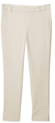 Mango Outlet Crop slim-fit trousers