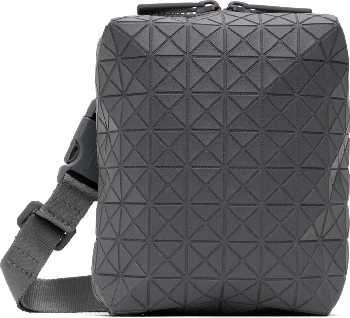 【BAO BAO ISSEY MIYAKE】SADDLE BAG ONE-TONE Bao Bao Issey Miyake Pink One-Tone Saddle Bag Bao Bao Issey