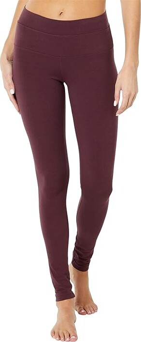 Hard Tail High-Rise Ankle Leggings (Red Plum) Women's Casual Pants -  ShopStyle