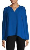 Thumbnail for your product : Kasper Suits High-Low Crepe Blouse