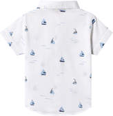 Thumbnail for your product : Sunuva White Little Boats Cotton Shirt