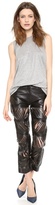Thumbnail for your product : Acne Studios Destroyed Leather Pants