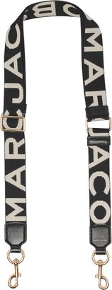 Bandoulière de sac The Logo Webbing Strap Marc Jacobs en noir