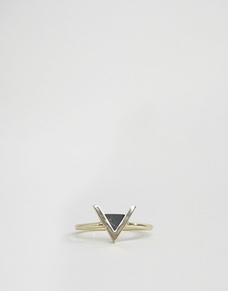 Whistles Triangle Stone Ring