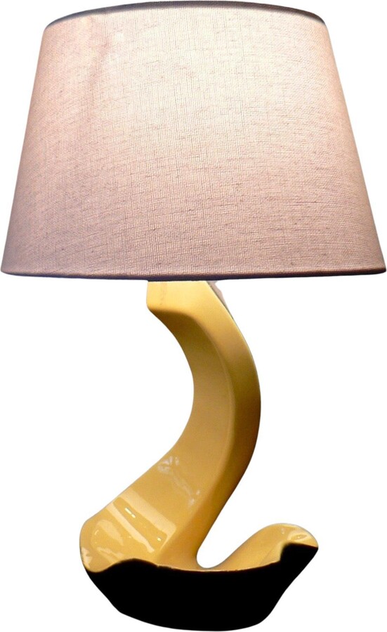 Roger Capron French Ceramic Table Lamp - 1950