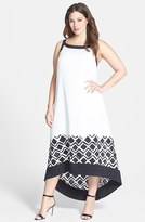 Thumbnail for your product : DKNY DKNYC High/Low Maxi Dress (Plus Size)
