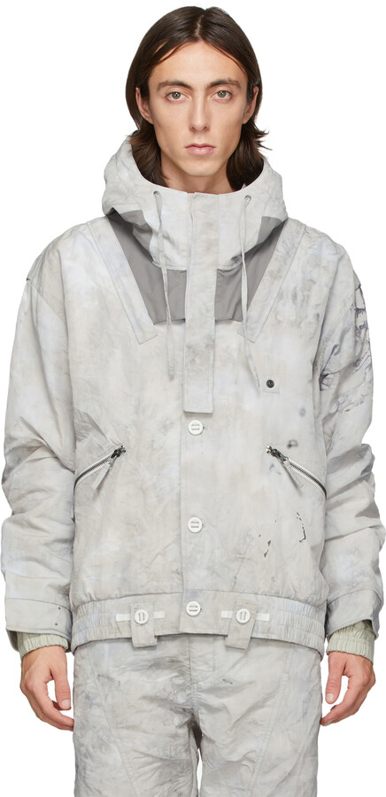 Moncler Tie-dye technical jacket - ShopStyle