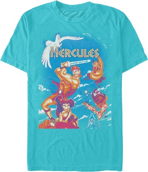 Hercules Men'sHerculesClassicSceneT-Shirt-TahitiBlue-Small