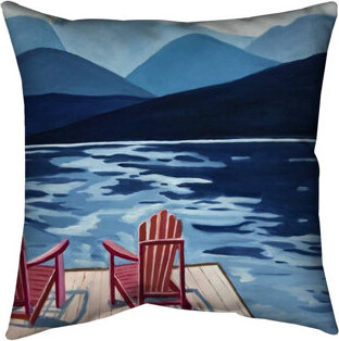 Begin Edition International Inc. Lake, dock, mountains & chairs - 26\