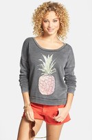 Thumbnail for your product : Billabong 'She Sells' Pineapple Print Pullover (Juniors) (Online Only)