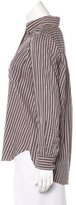 Thumbnail for your product : Etoile Isabel Marant Striped Button-Up Top