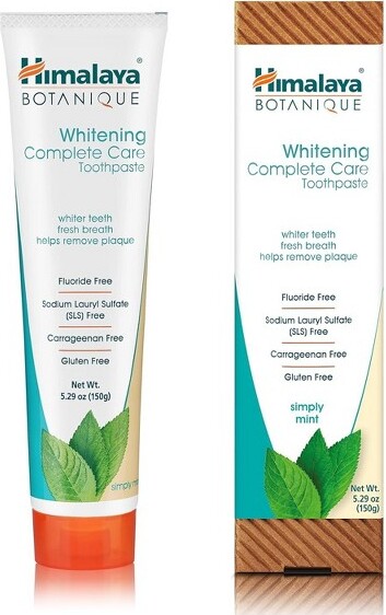 Himalaya HimalayaBotaniqueCompleteCareWhiteningToothpaste,SimplyMint,foraCleanMouth,WhiterTeethandFreshBreath,5.29oz