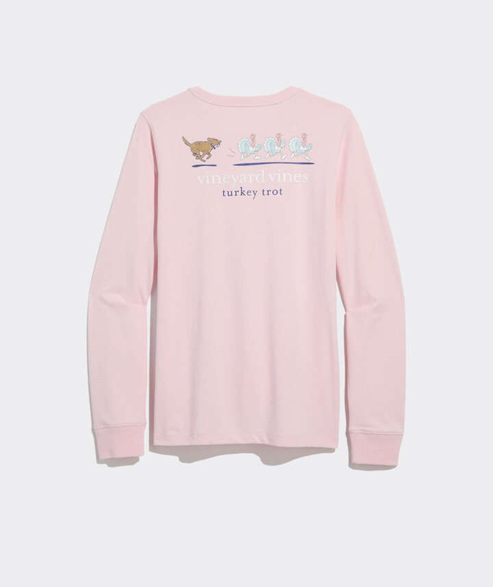 Vineyard Vines Women's Turkey Trot Long-Sleeve Pocket Tee
