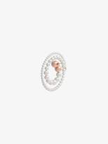 Thumbnail for your product : Y/Project Y / Project white spiral pearl earrings
