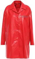 Thumbnail for your product : Prada Leather Coat