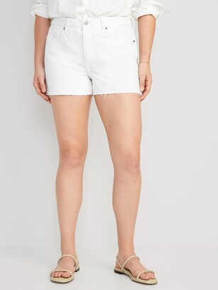 Old Navy High-Waisted OG Straight Jean Cut-Off Shorts for Women -- 3-inch inseam
