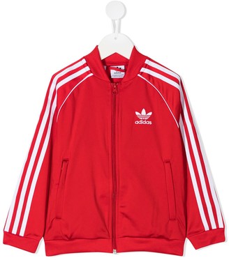 boys red adidas jacket