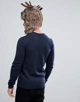 Thumbnail for your product : Solid Holidays Sweater In Wool With Reindeer
