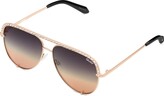 Thumbnail for your product : Quay High Key Bling 55mm Gradient Aviator Sunglasses