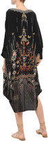 Thumbnail for your product : Camilla Rebelle Rebelle Asymmetric Embellished Silk Mini Dress