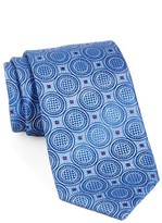 Thumbnail for your product : Ermenegildo Zegna Men's Medallion Woven Silk Tie
