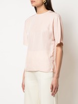 Thumbnail for your product : Vince drape twill T-shirt