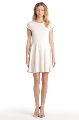 One Clothing Textured Knit Skater Dress (Juniors)