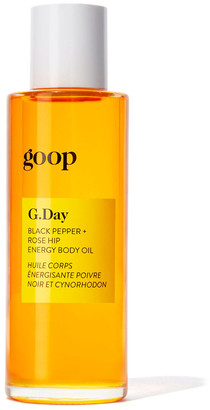 Goop Beauty G.day Black Pepper + Rose Hip Energy Body Oil