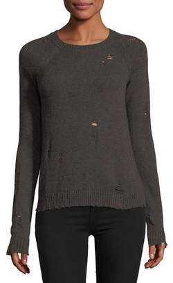 Bailey 44 Cinderella Long-Sleeve Distressed Pullover Sweater